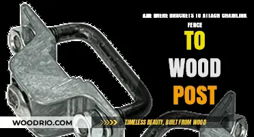 Attaching Chain Link Fence to Wood Posts: Bracket Options Explained
