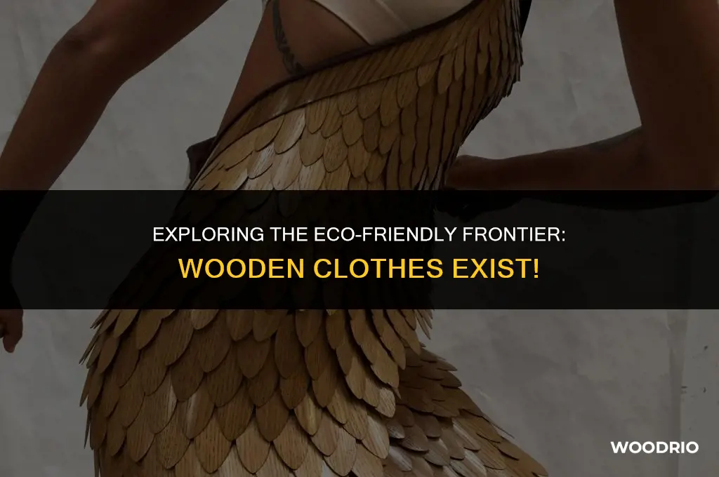 are there clothesd made out of wood