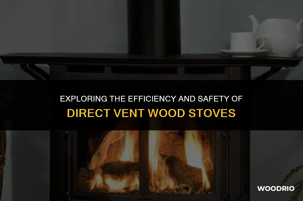 are there direct vent wood stoves