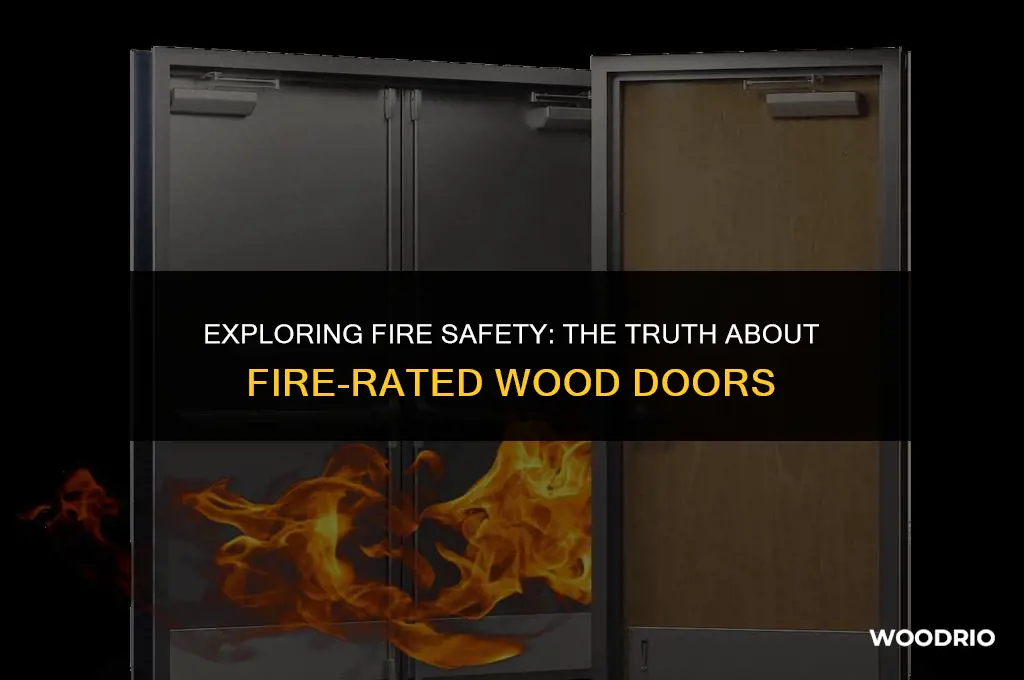 are there fire rated wood doors