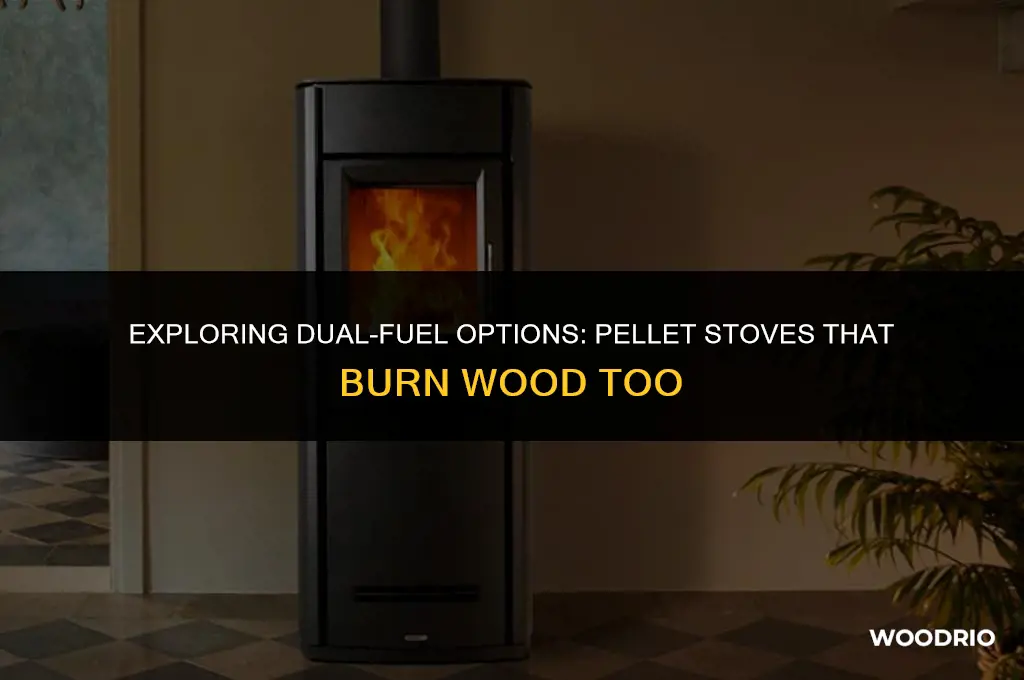 are there pellet stoves that also burn wood