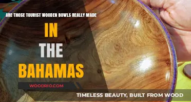 Unveiling the Truth: Are Those Tourist Wooden Bowls Really Bahamian?