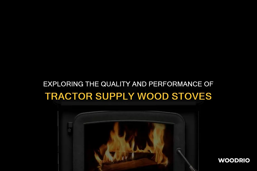 are tractor supply wood stoves good