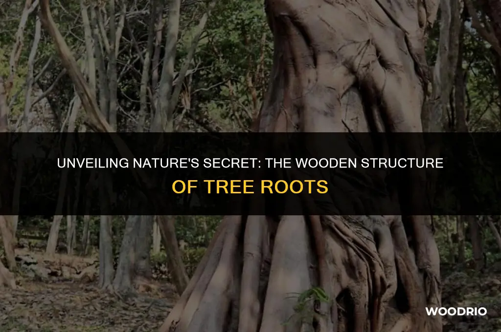 are tree roots made of wood