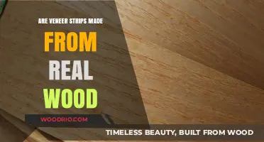 Unveiling the Truth: Are Veneer Strips Crafted from Real Wood?