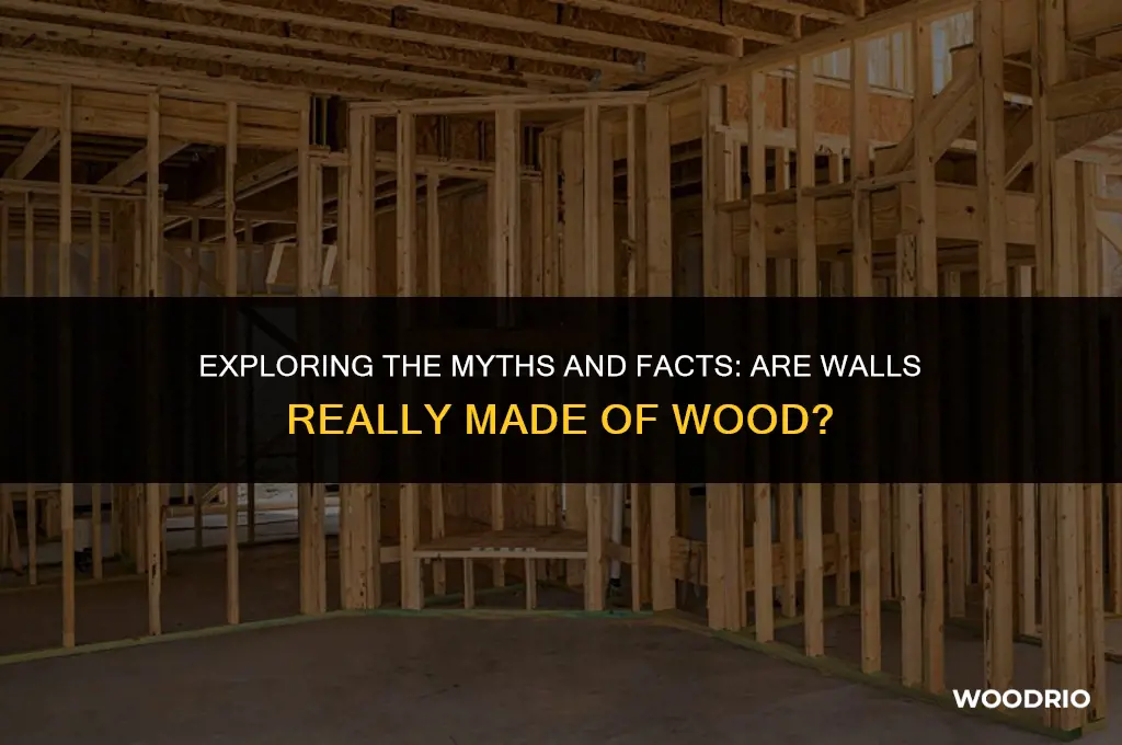 are walls made of wood
