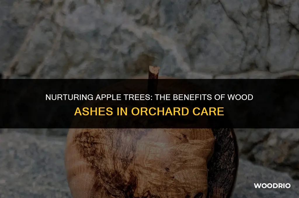are wood ashes good for apple trees