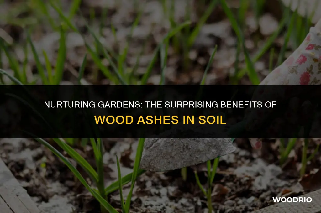 are wood ashes good for garden