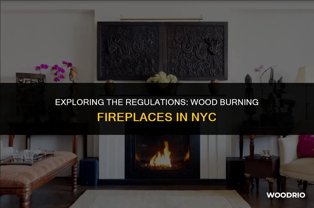 are wood burning fireplaces allowed in nyc
