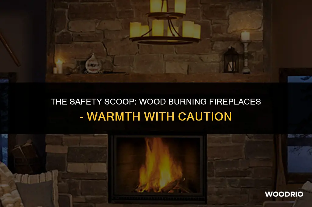 are wood burning fireplaces safe