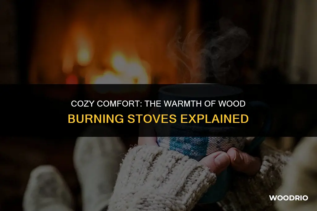 are wood burning stoves warm