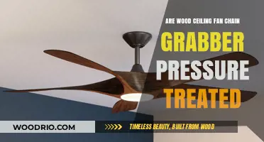 Exploring Wood Ceiling Fan Chain Grabbers: Are They Pressure Treated?