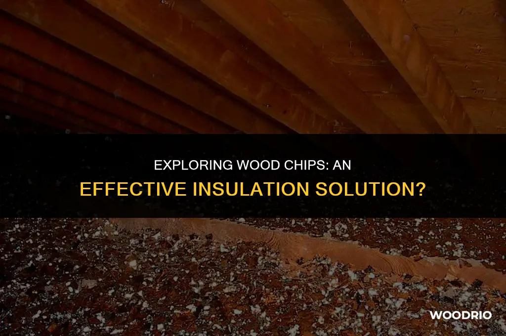 are wood chips a good insulator