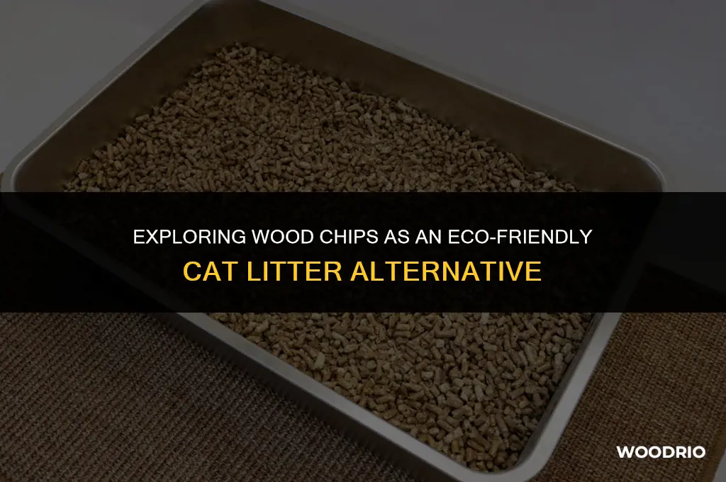 are wood chips good for cat litter