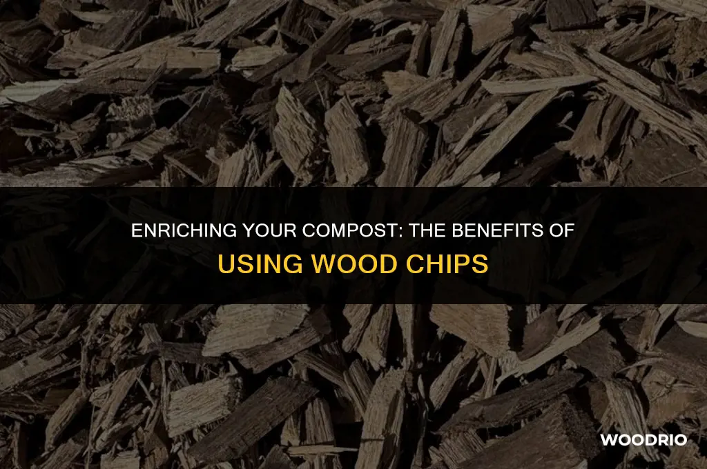 are wood chips good for compost