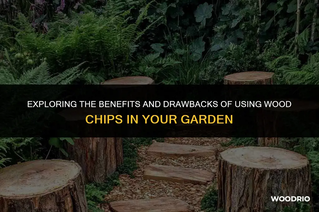 are wood chips good for garden