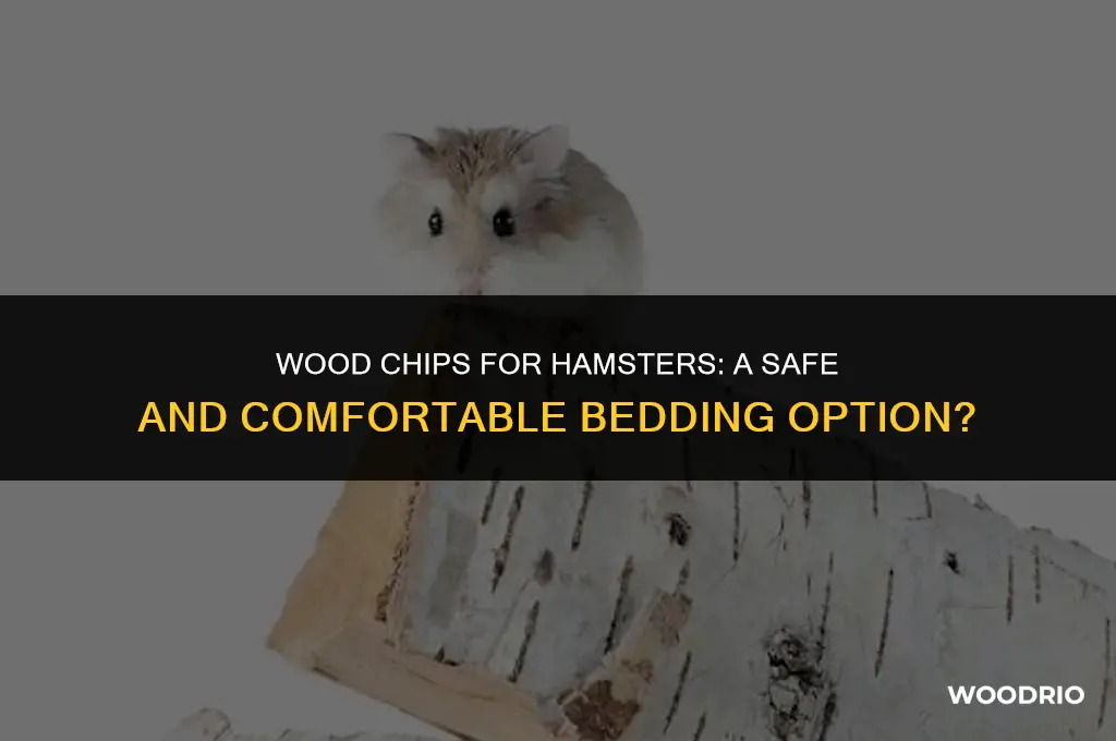 are wood chips good for hamsters
