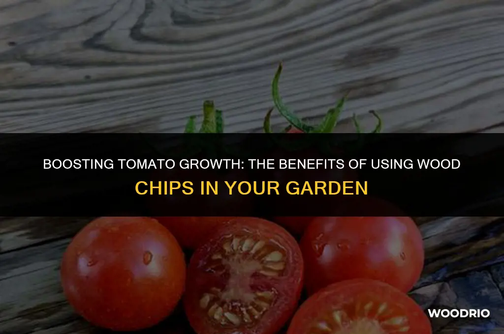 are wood chips good for tomato plants