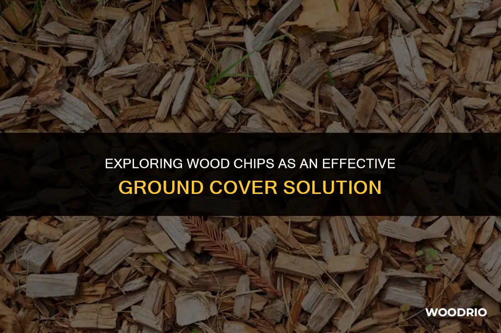 are wood chips good ground cover