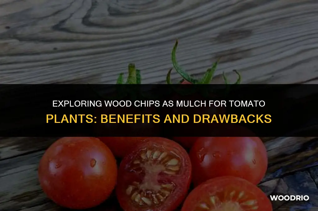 are wood chips good mulch for tomatoes