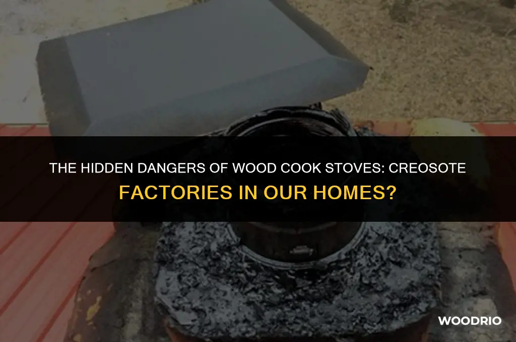 are wood cook stoves creosote factories