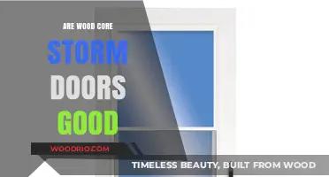 Exploring the Durability and Benefits of Wood Core Storm Doors
