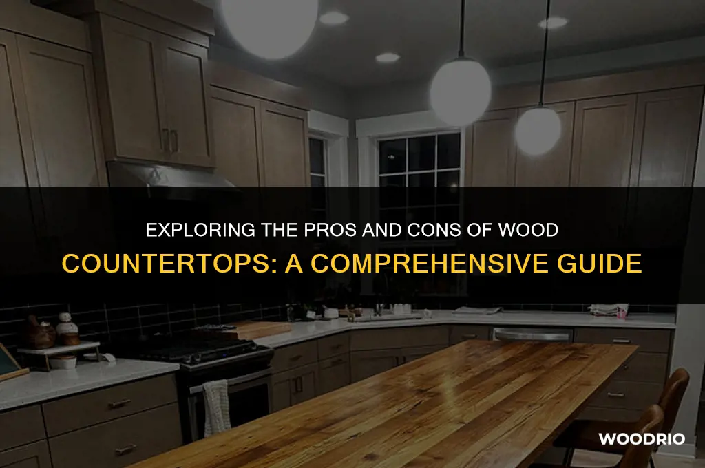 are wood countertops a good idea