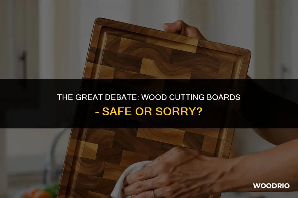 are wood cutting boards acceptable