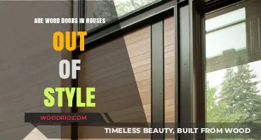 Timeless Elegance or Outdated Trend: The Debate on Wood Doors in Modern Homes