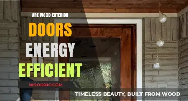 Exploring the Energy Efficiency of Wood Exterior Doors