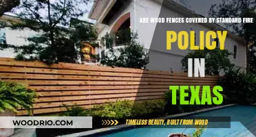Texas Fire Insurance: Does Standard Policy Cover Wood Fences?