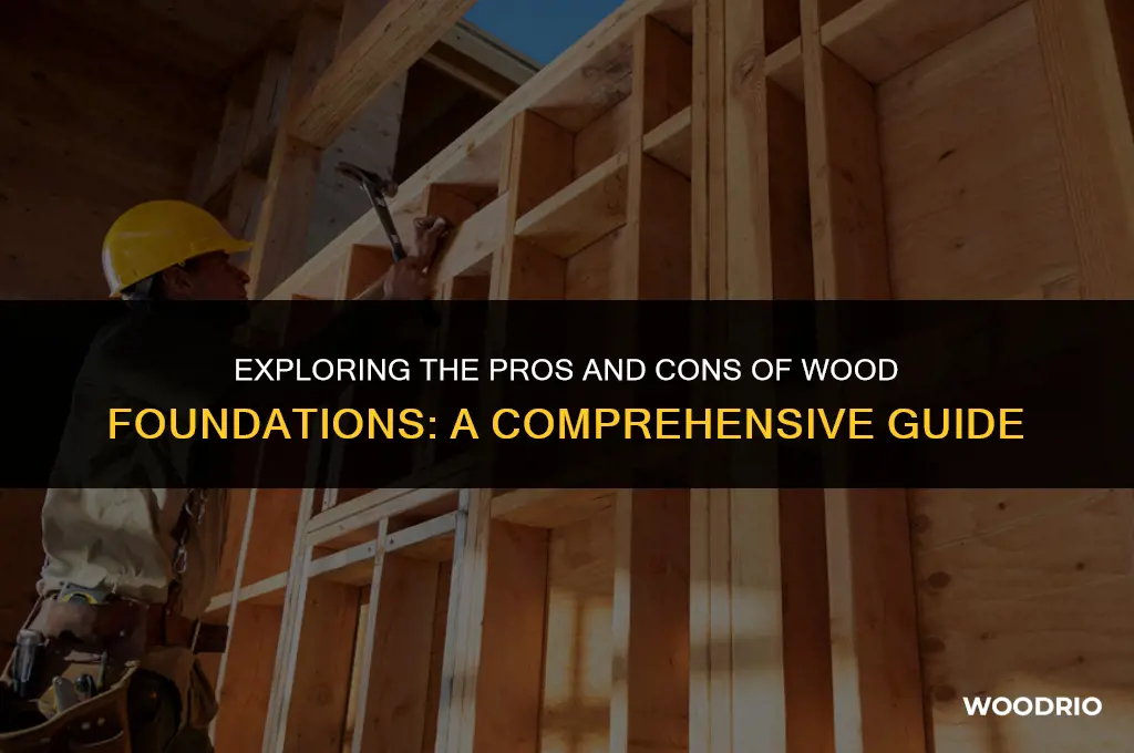 are wood foundations any good