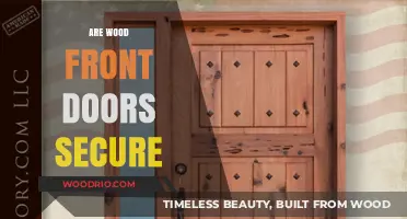 Solid Security: The Truth About Wood Front Doors' Safety