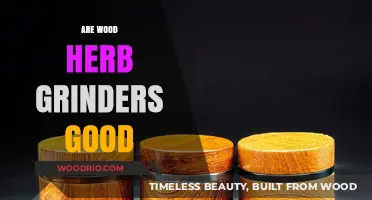 Exploring the Benefits and Drawbacks of Wood Herb Grinders