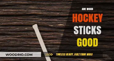 Exploring the Pros and Cons of Wood Hockey Sticks