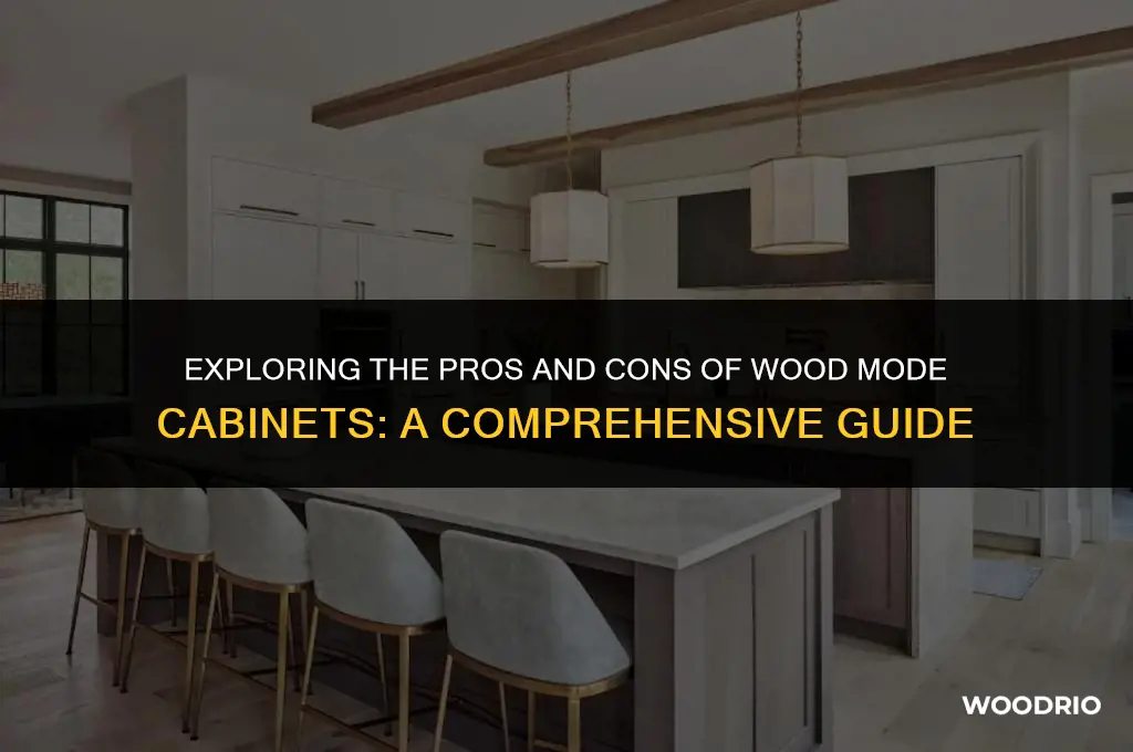 are wood mode cabinets good