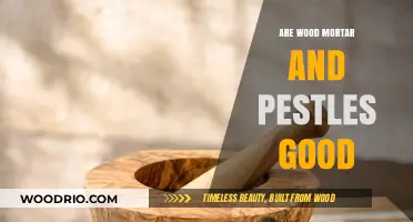 Exploring the Pros and Cons of Wood Mortar and Pestles