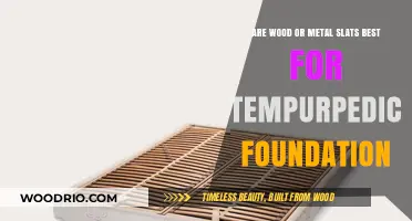 Wood vs. Metal Slats: The Ultimate Guide for Tempurpedic Foundation