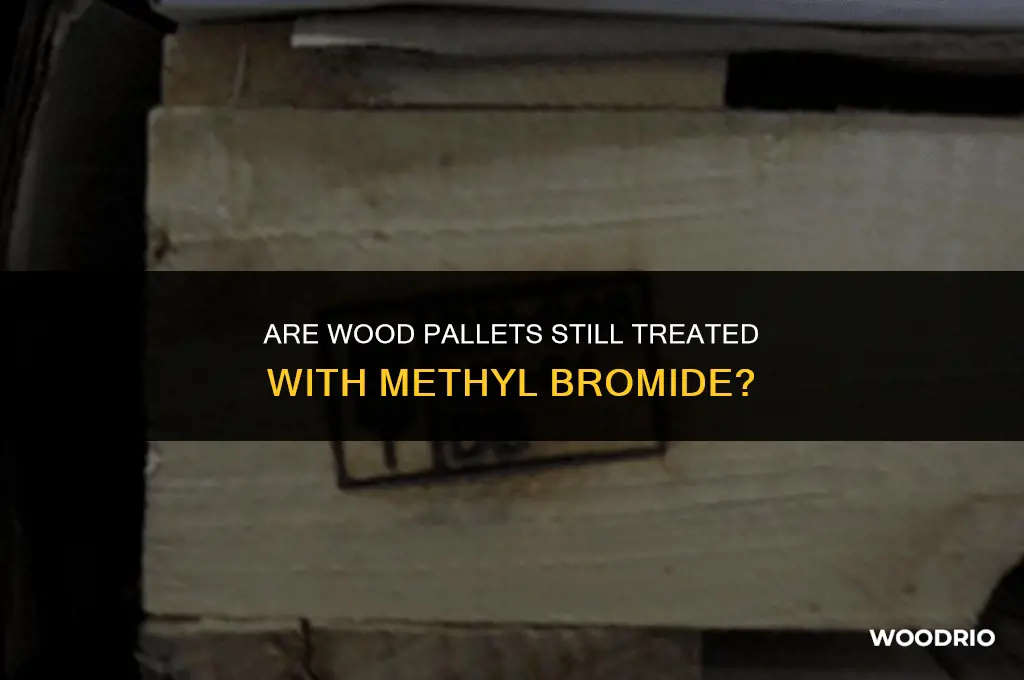 are wood pallets still treated with methyl bromide
