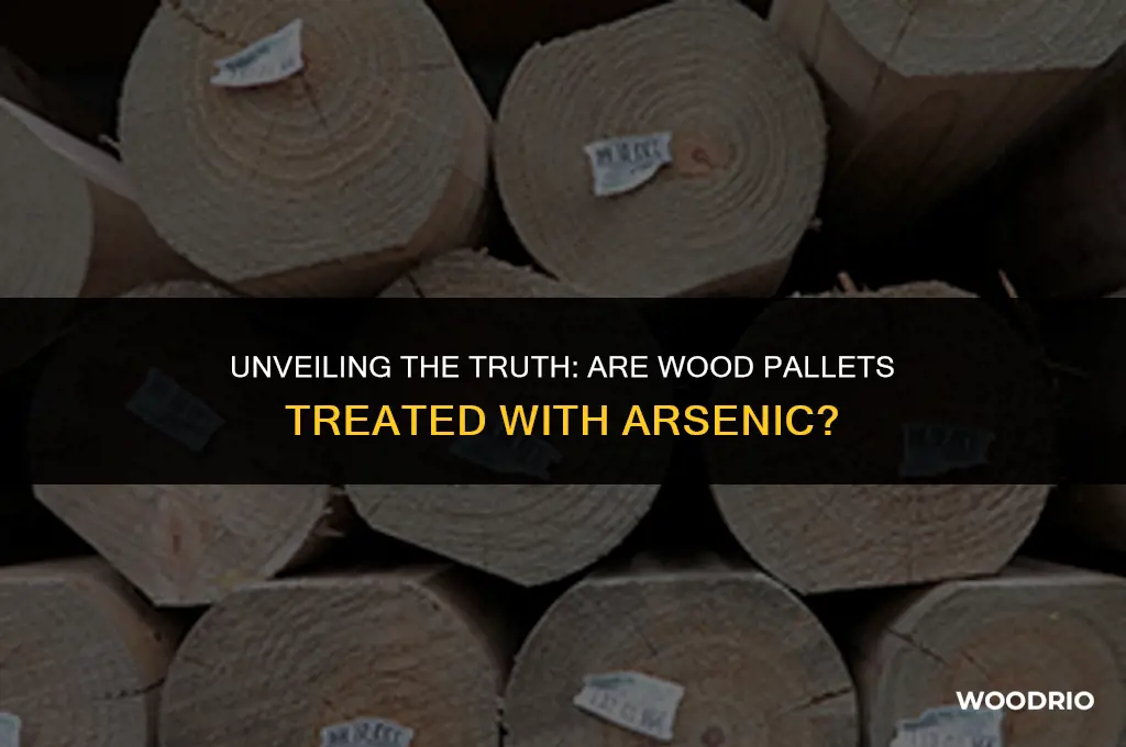 are wood pallets treated with arsenic