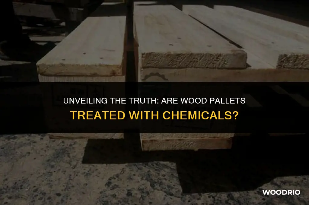 are wood pallets treated with chemicals