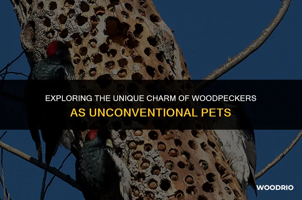 are wood pecker good pets
