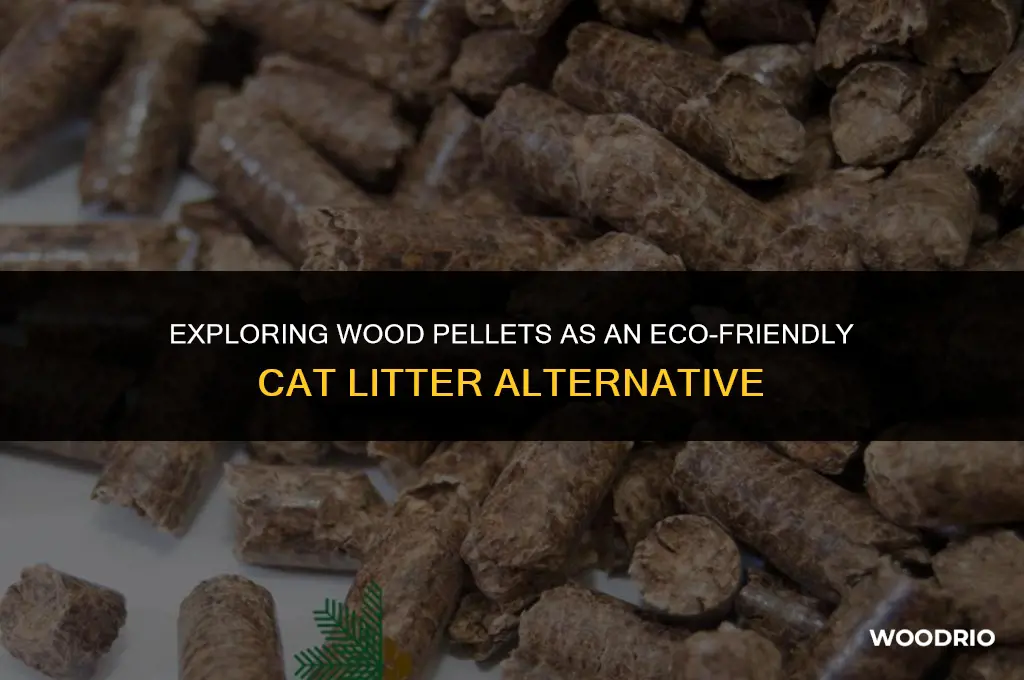 are wood pellets good for cat litter