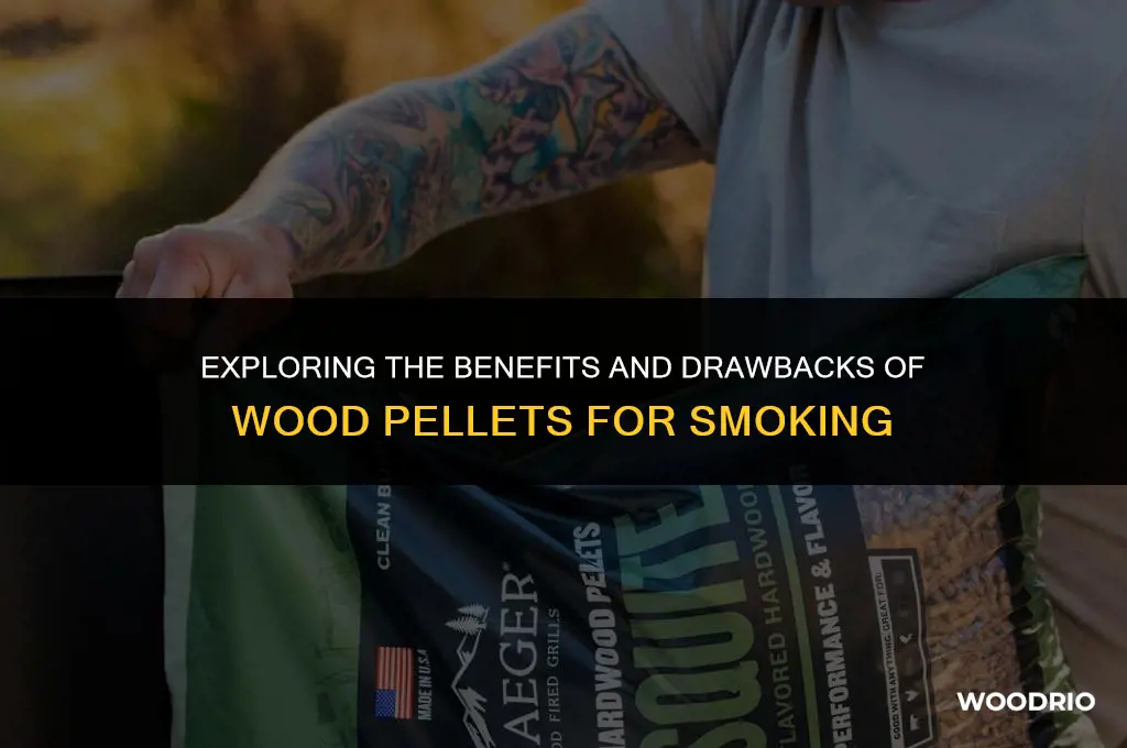 are wood pellets good for smoking