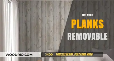 Exploring the Versatility of Wood Planks: Are They Removable?