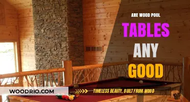 Exploring the Quality and Durability of Wood Pool Tables