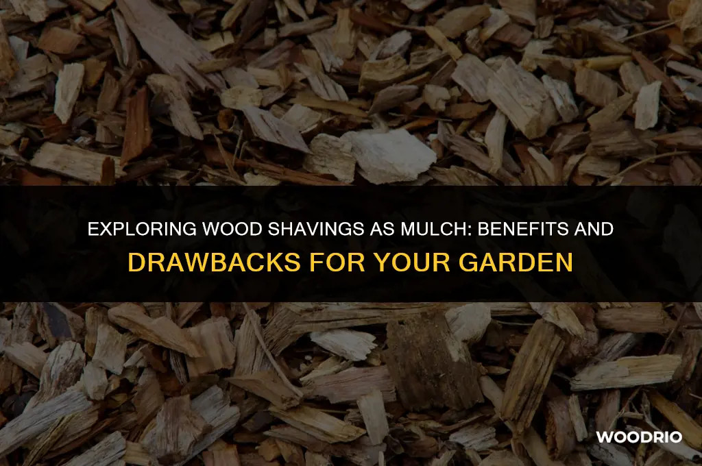 are wood shavings good mulch