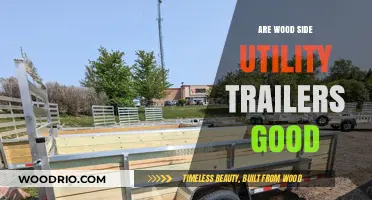 Exploring the Durability and Benefits of Wood Side Utility Trailers