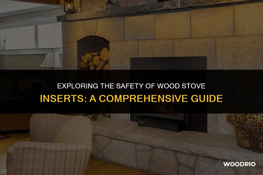 are wood stove inserts safe