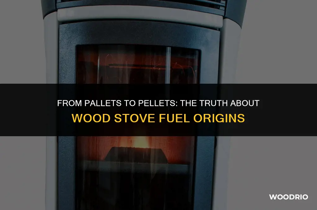 are wood stove pellets made from pallets